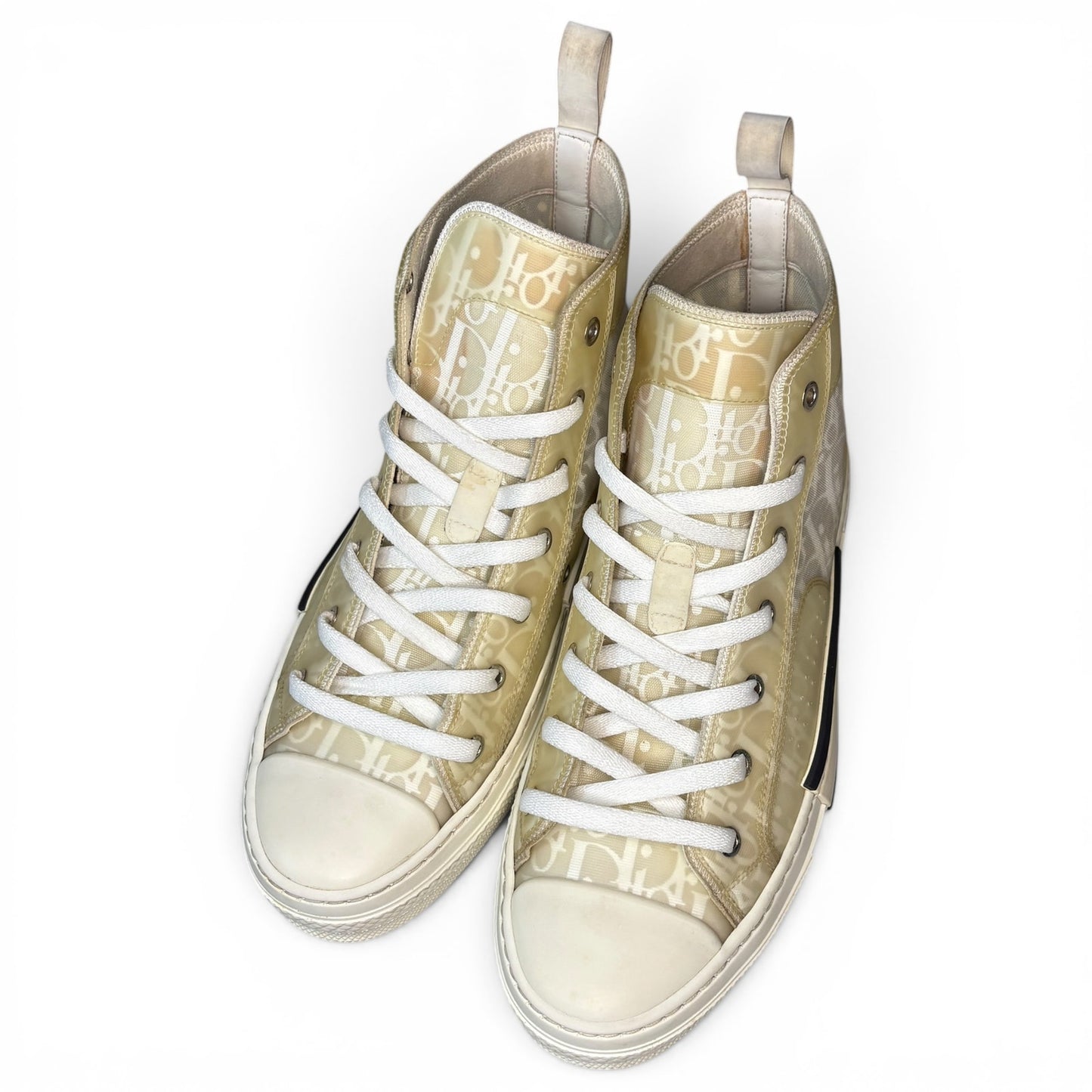 DIOR B23 HIGH TOP BEIGE SNEAKERS | SIZE 41(8US)