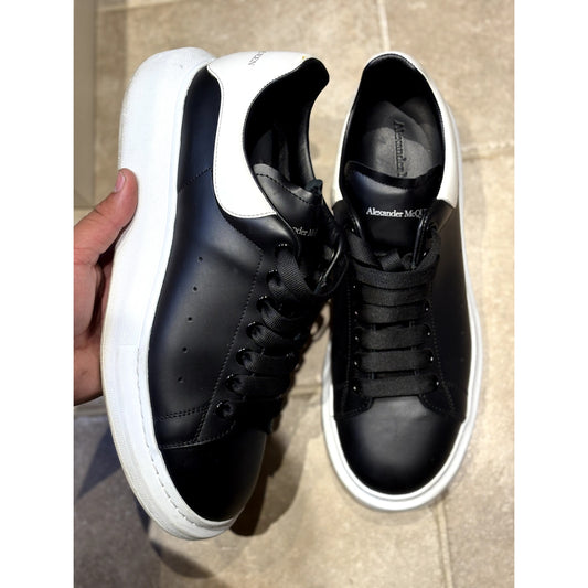 Size 10 - Alexander McQueen Oversized Sneakers Black / White