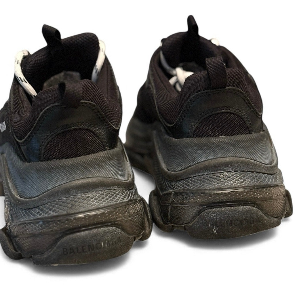 Balenciaga Triple S Black Sneakers | Size 39 / 6M / 9W