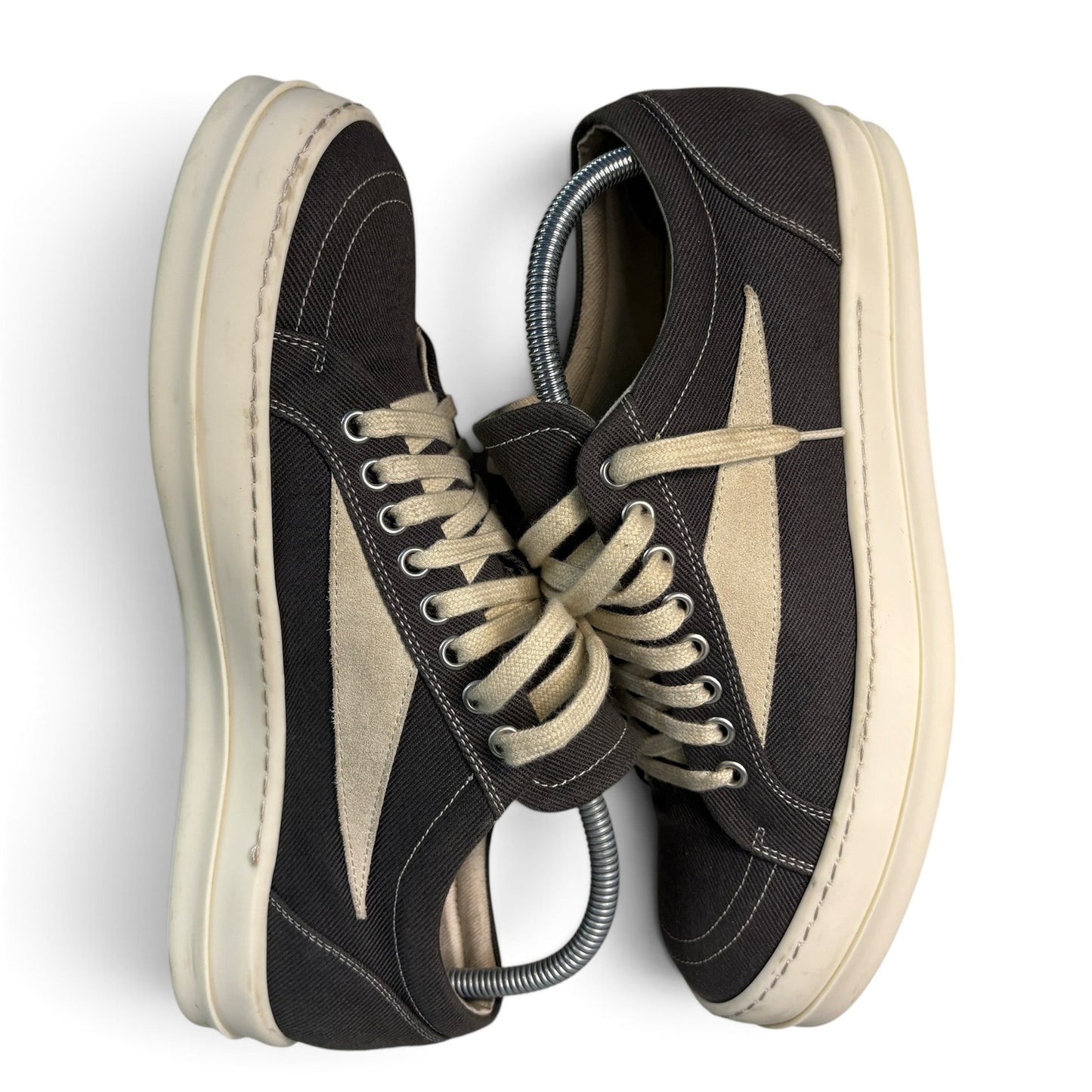 Rick Owen’s DRKSHDW Van’s Brown Sneakers | Size 42(9US)