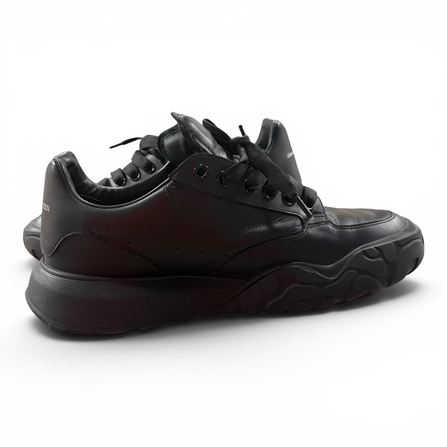Alexander McQueen Court Sneaker Black 10.5M