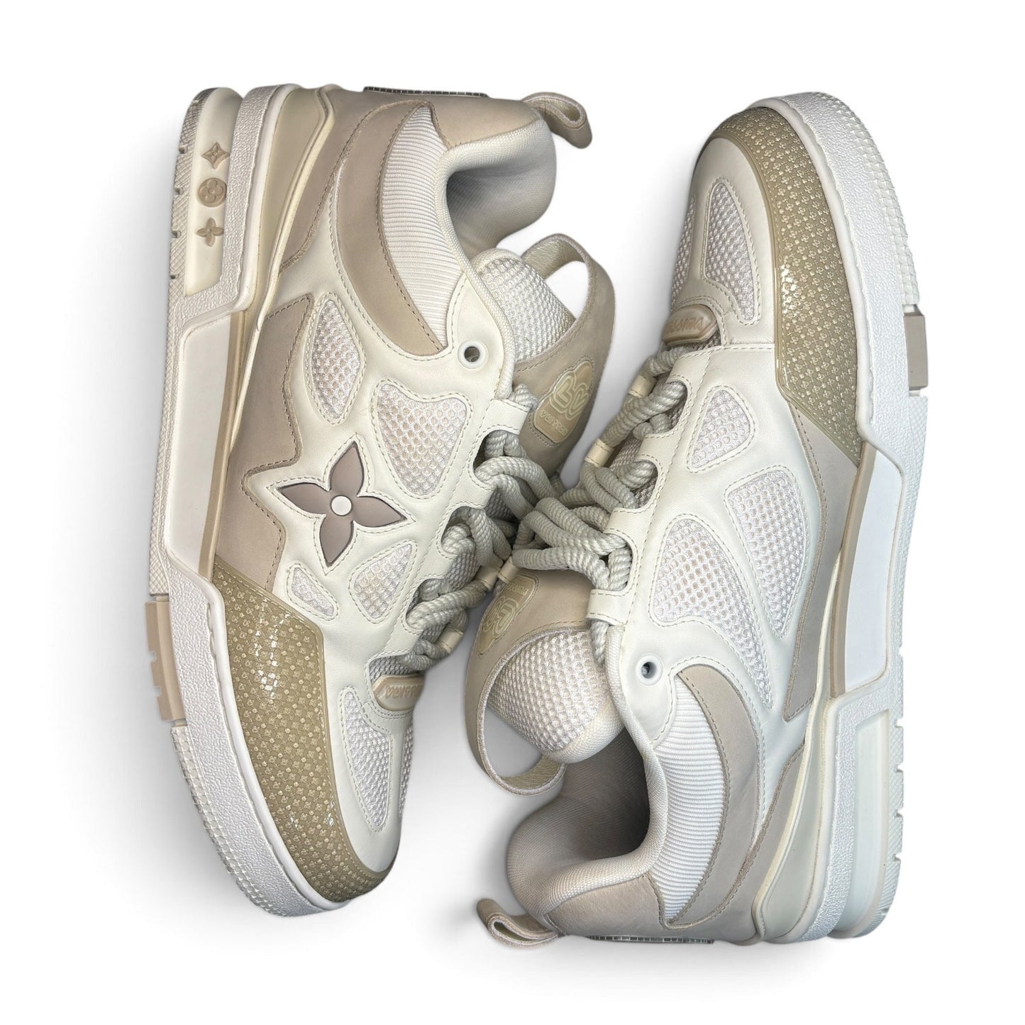Louis Vuitton LV Skate Beige Sneakers | Size 11LV
