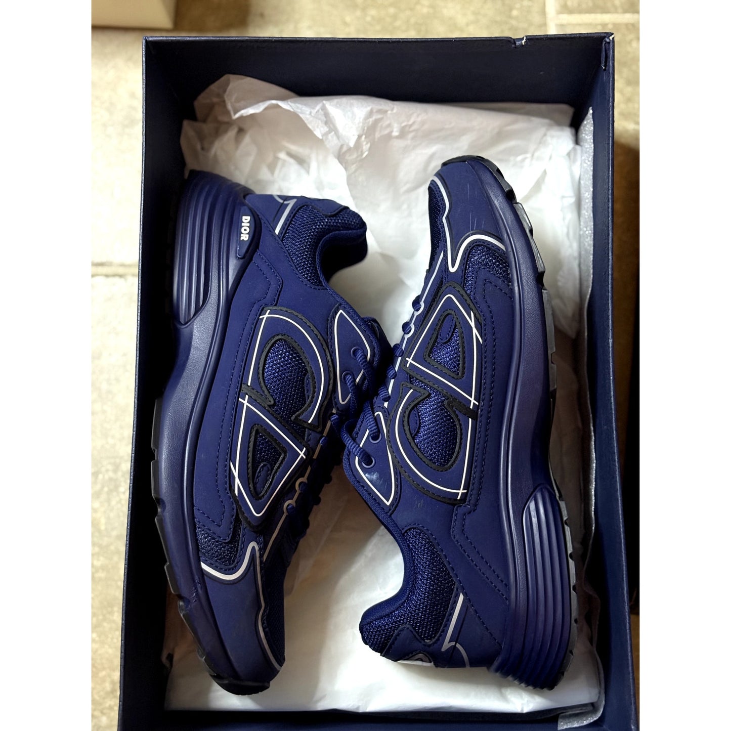 Size 9 - Dior B30 Navy Deep Blue Sneakers