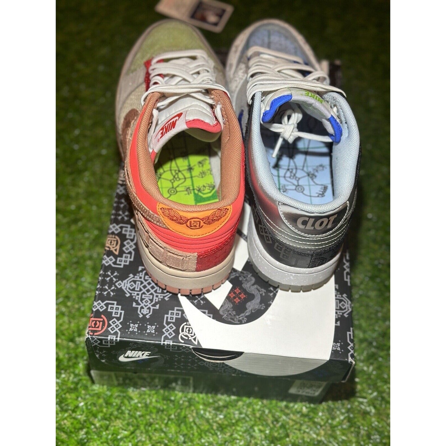 Size 8 - Nike CLOT x Dunk SP Low What The