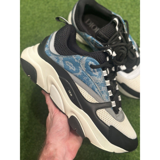Size 43 (US 10) - Dior B22 Sneaker ‘Blue Reflective / Python’ | GREAT CONDITION!