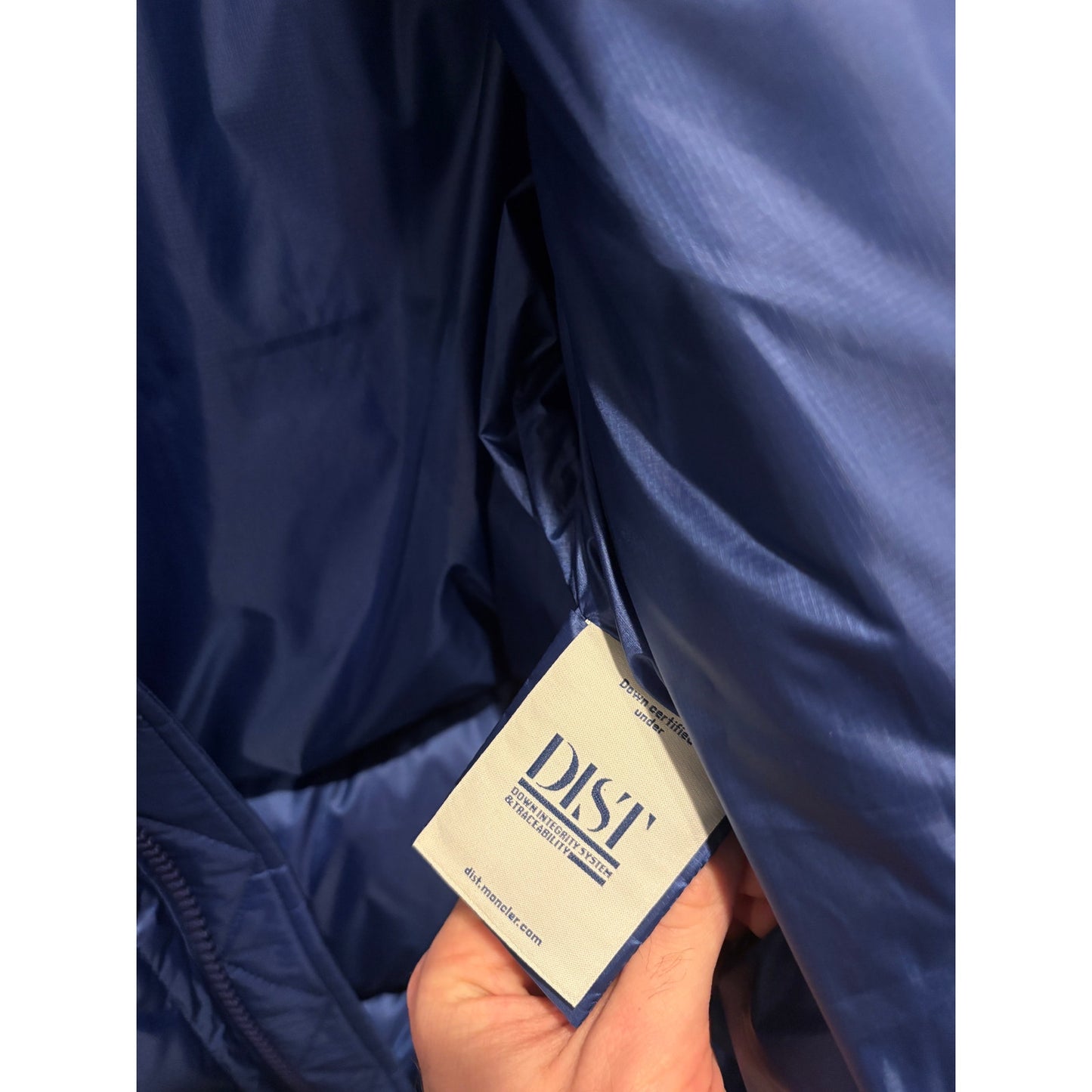 Moncler Rivau Jacket Dark Blue | Size 4