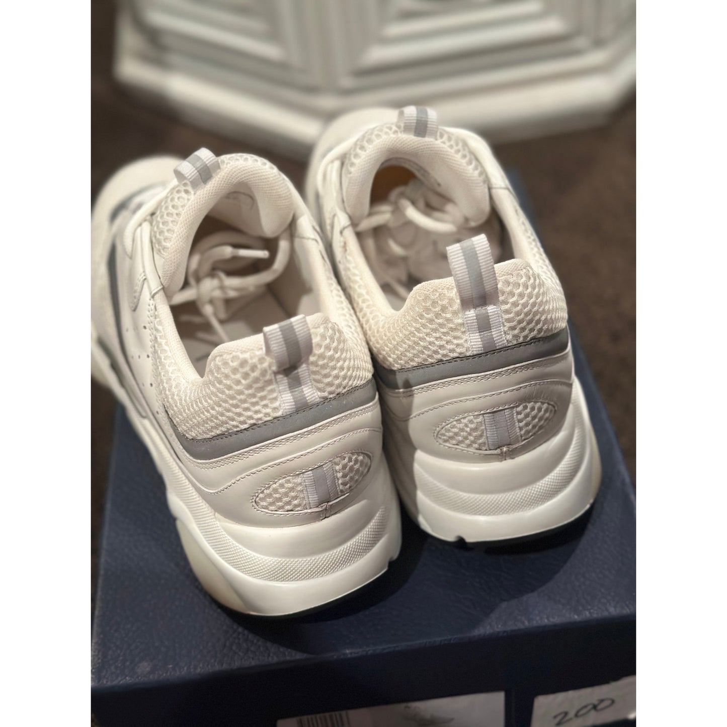 Size 14 - Dior B22 White Sneakers