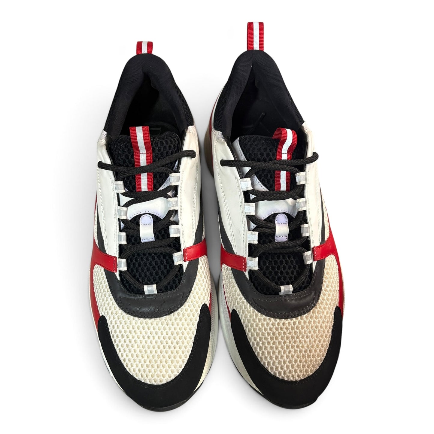 Dior B22 Reflective Red / White Sneakers | Size 49 (15US)