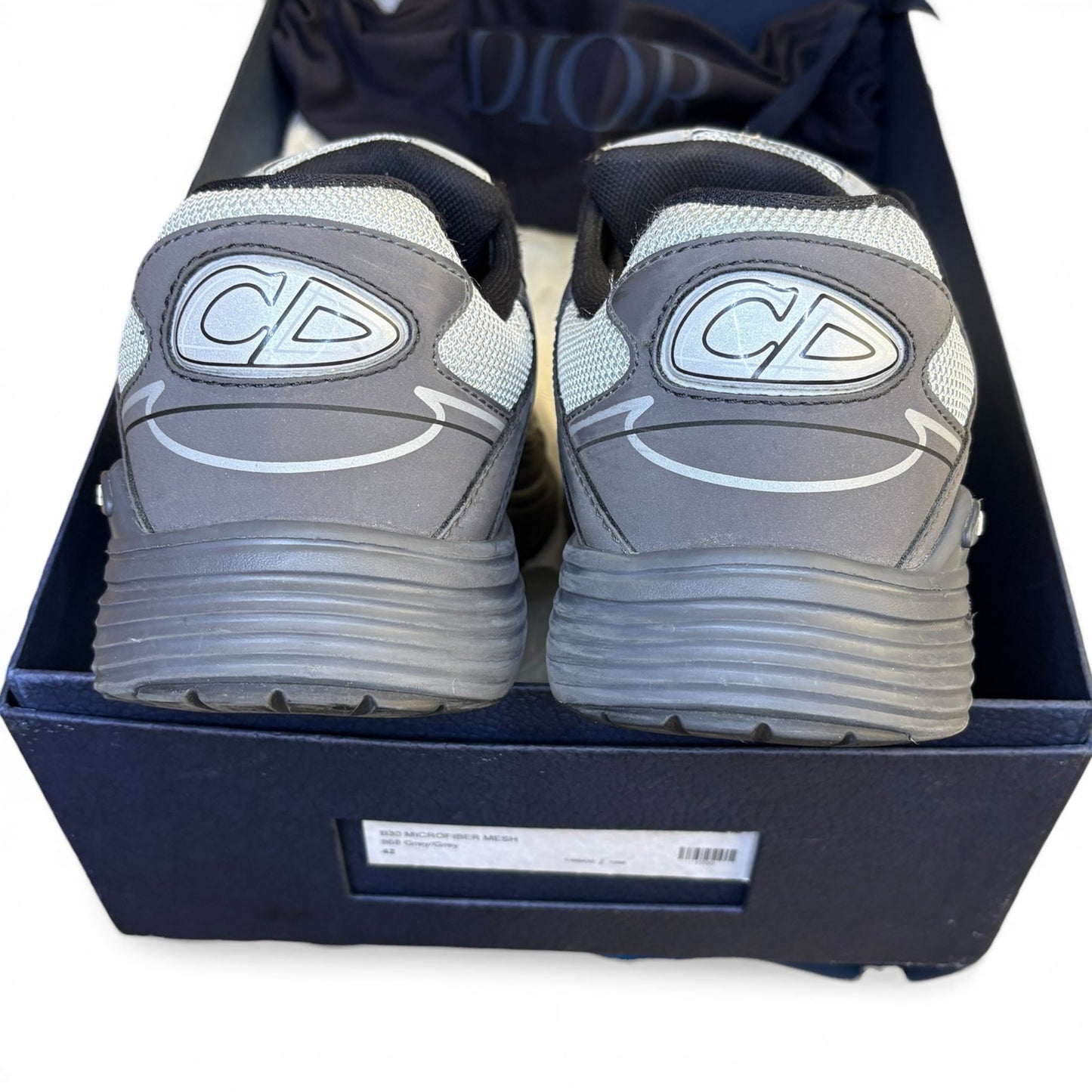Dior B30 Dark Grey Sneakers | Size 42 (9US)