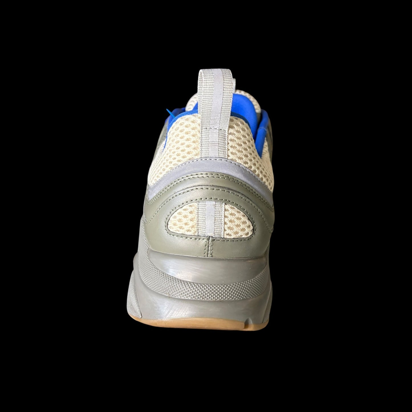 Dior B22 Reflective Olive / Blue Sneakers | Size 43 (10US)