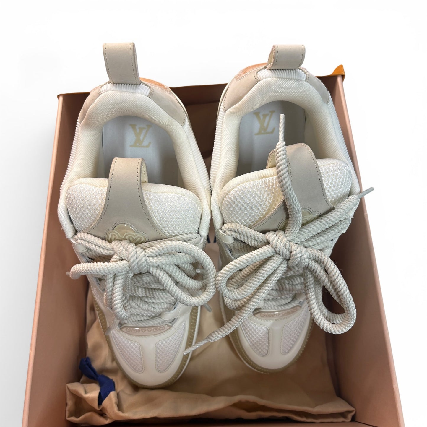Louis Vuitton LV Skate Sneakers Beige | Size 8LV