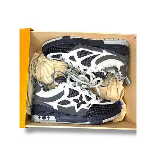 Louis Vuitton LV Skate Sneakers Grey White | Size 8.5LV