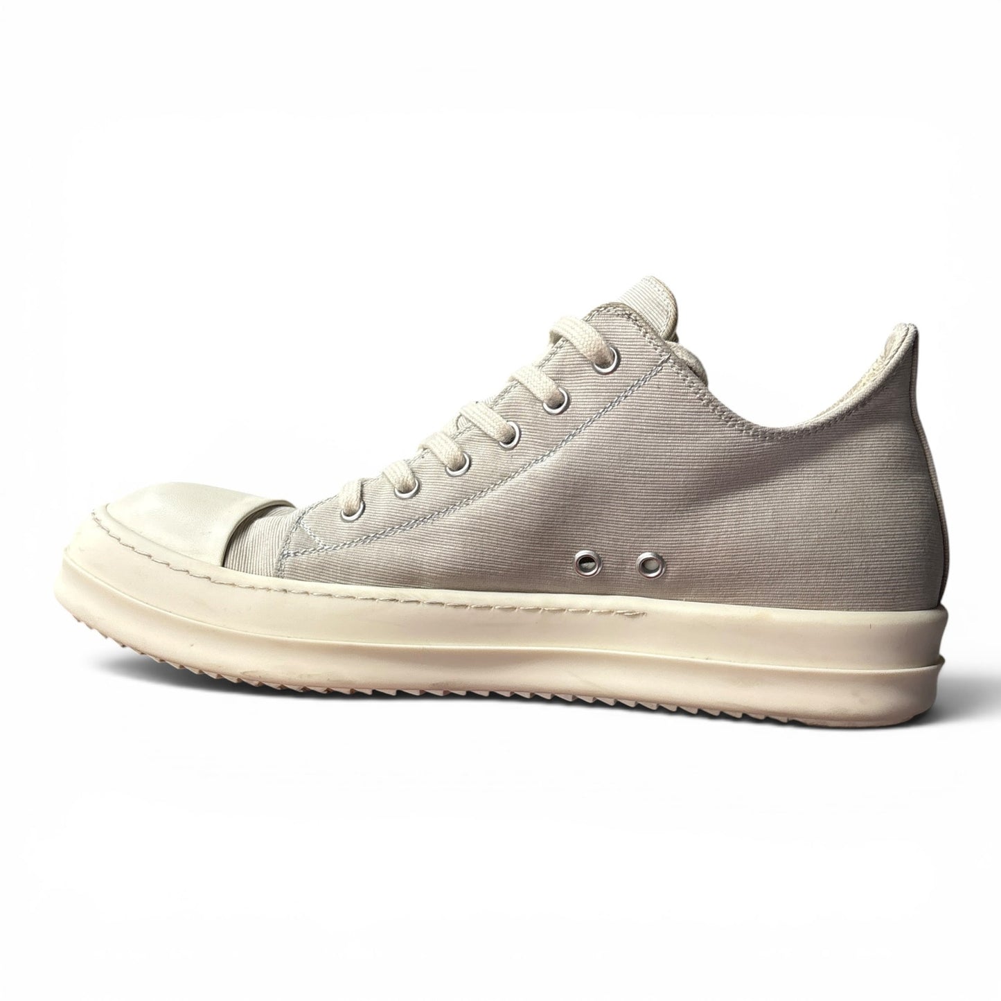 Rick Owens DRKSHDW Canvas Grey Sneakers | Size 43(10)