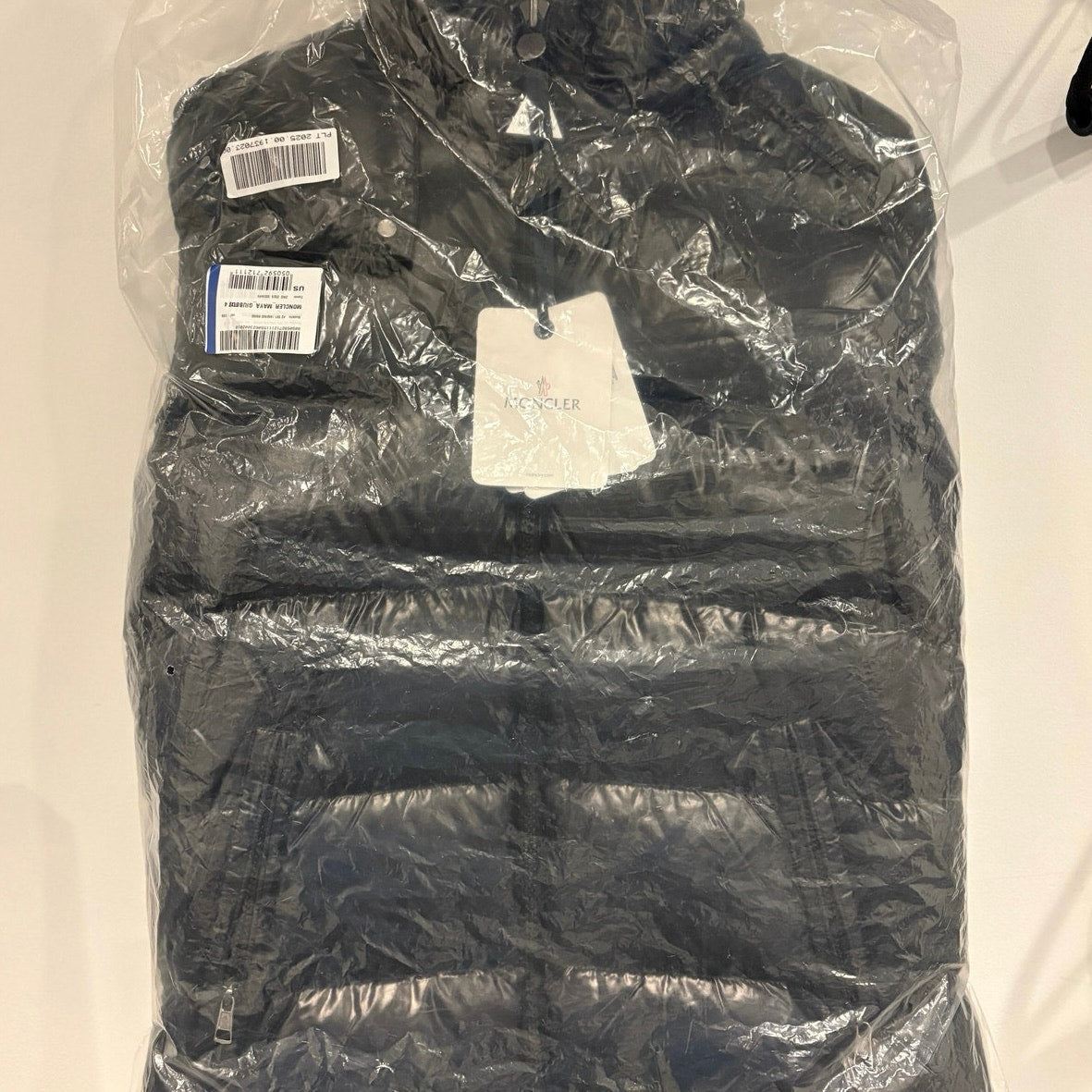 Moncler Maya Hooded Short Down Jacket Black | Size 4