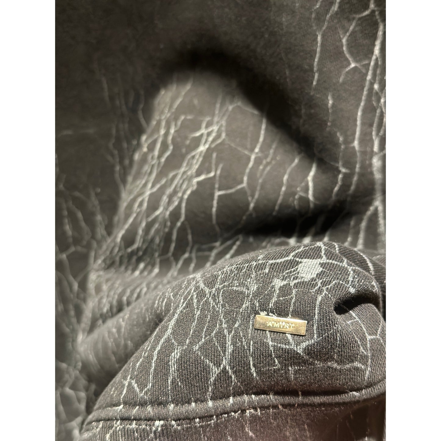 XXL - Amiri Cracked Dye Core Logo Hoodie