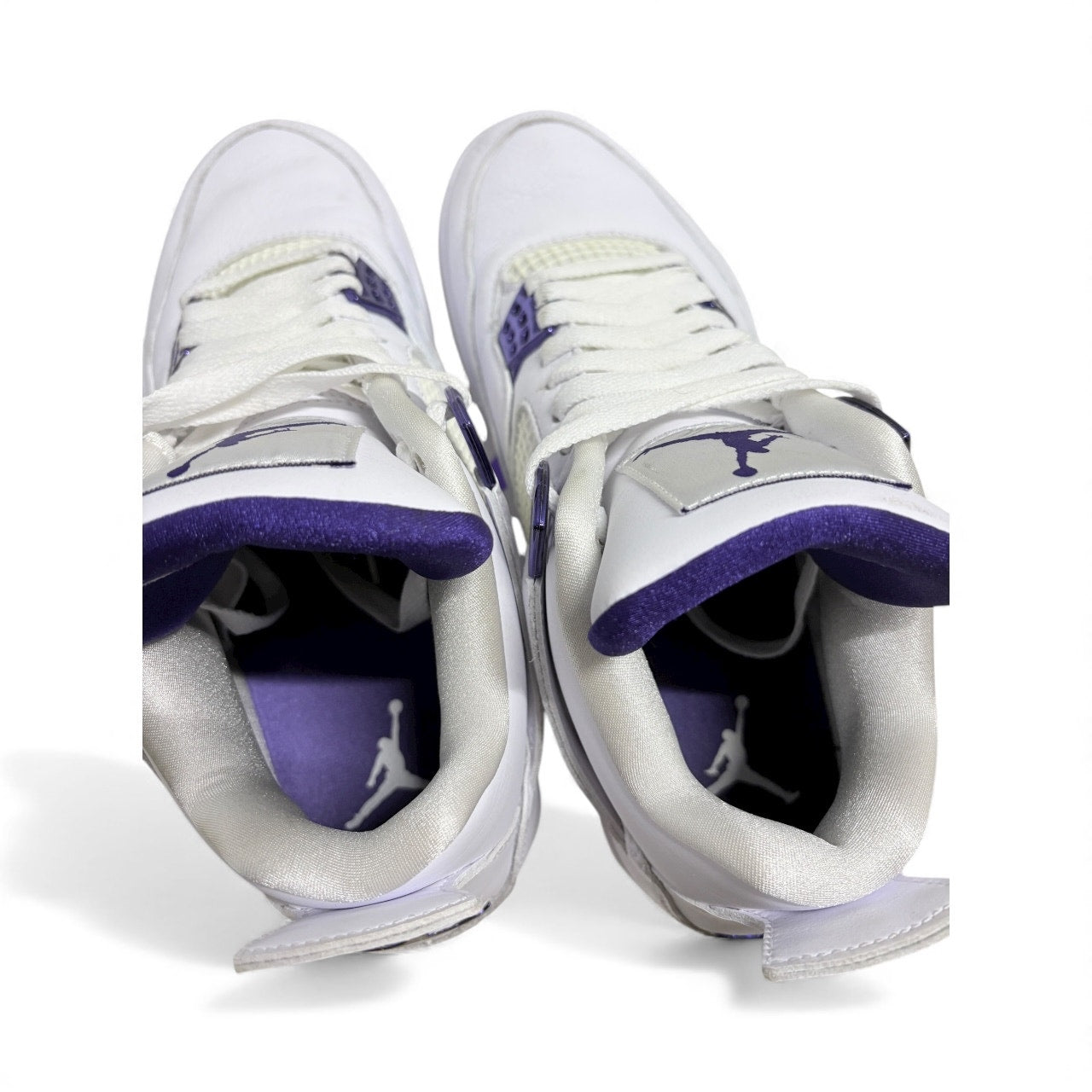 Size 9.5 - Air Jordan 4 Retro 'Purple Metallic' 2020