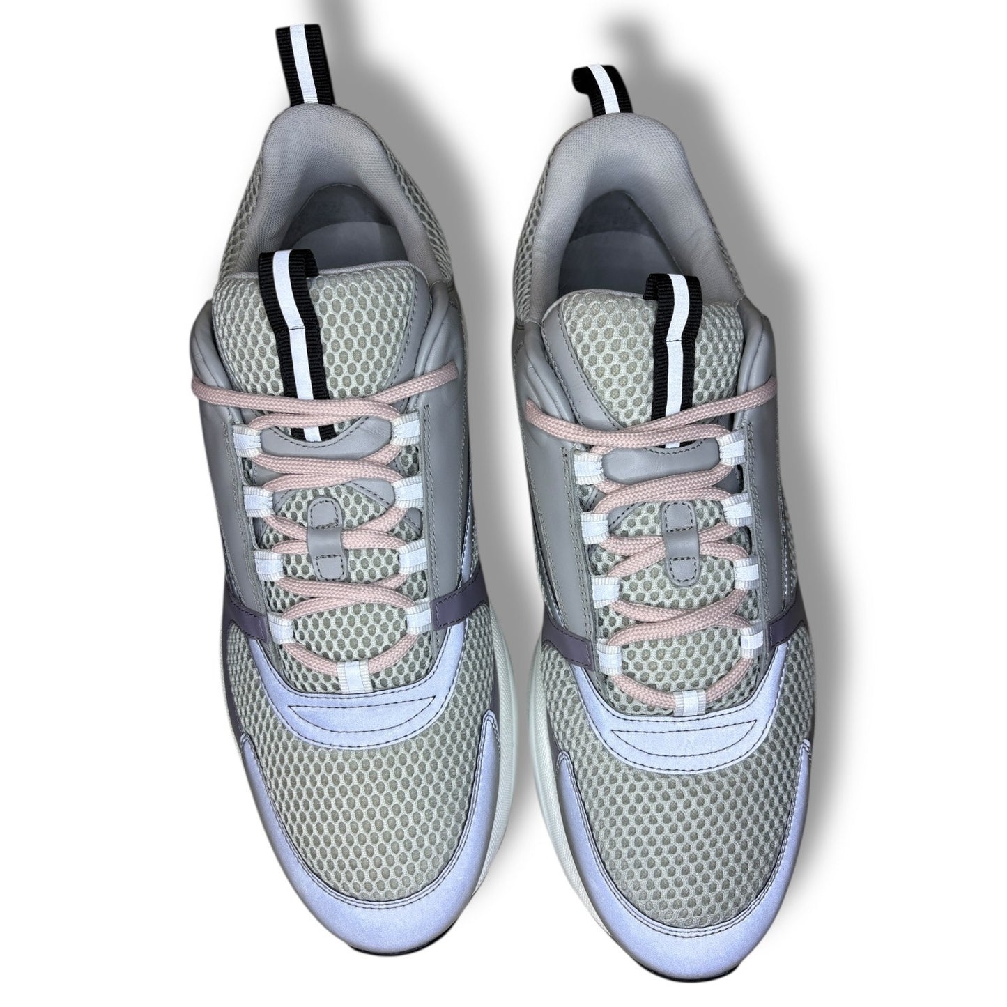Dior B22 Reflective Low Top Grey Sneakers | Size 46 (13US)