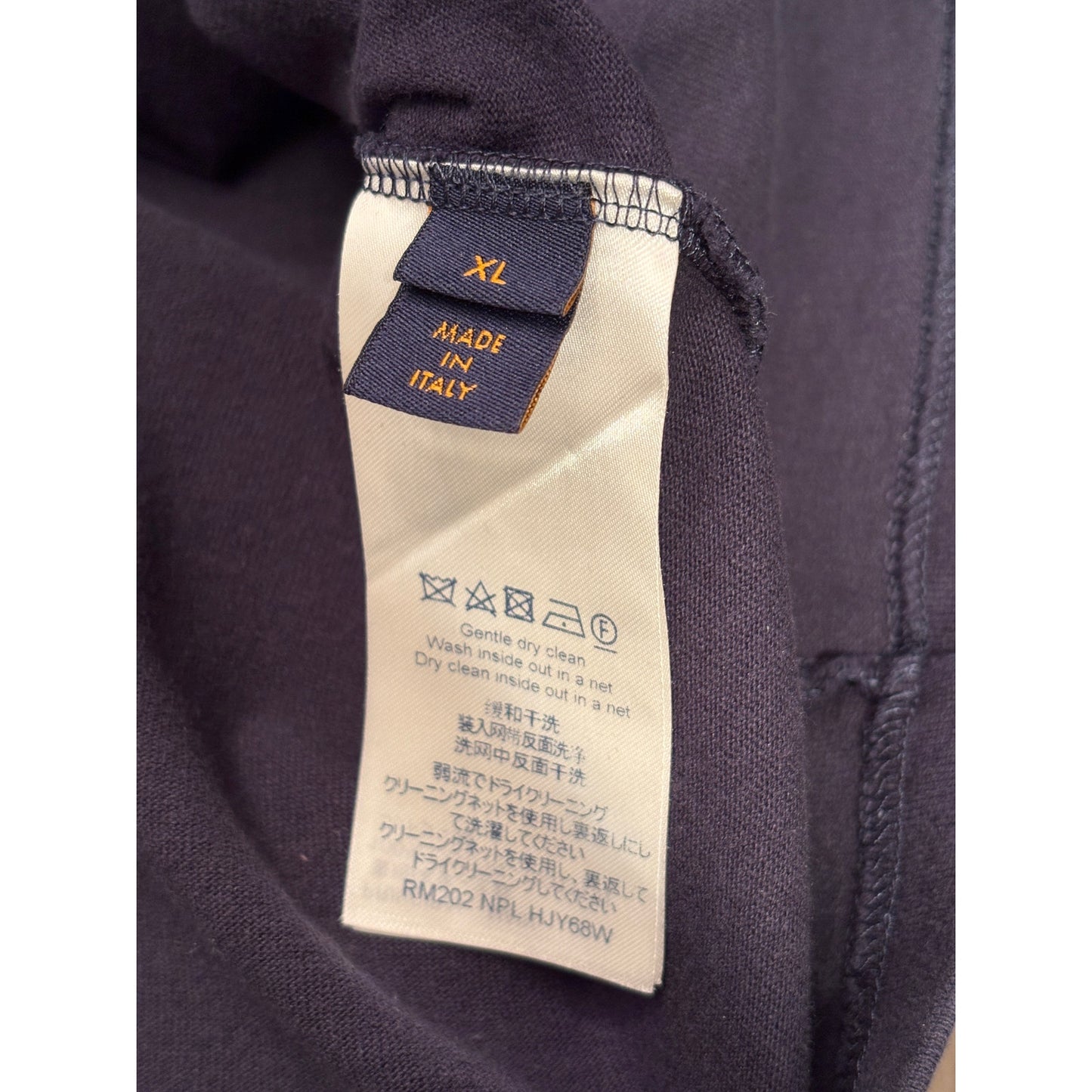 Louis Vuitton VIRGIL ABLOH - HAND STITCHED FLORAL LOGO TEE