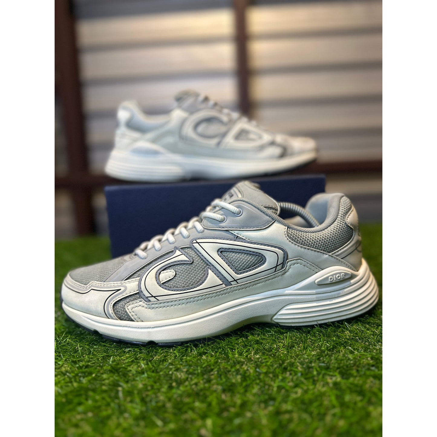 Size 11 - Dior B30 Grey/White Sneakers