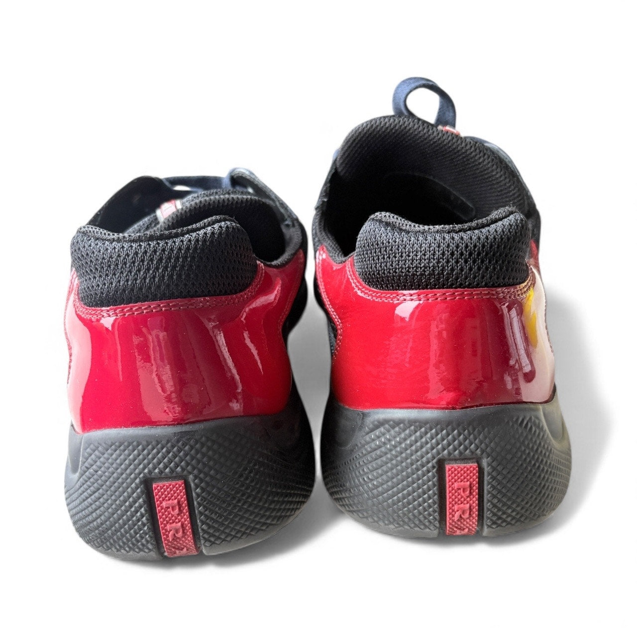 Prada America’s Cup Blue Red Sneakers | Size 11UK