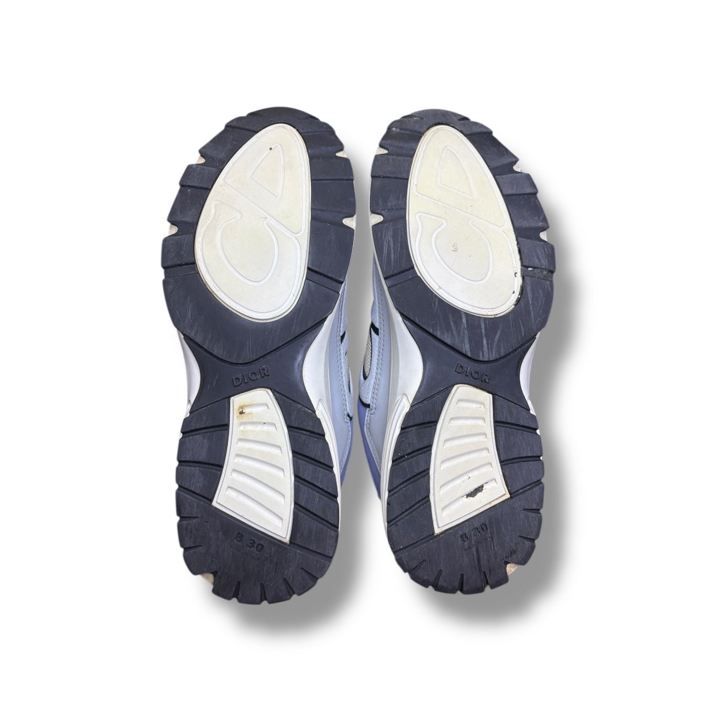 Dior B30 Blue Tan Grey Sneakers | Size 45(12US)