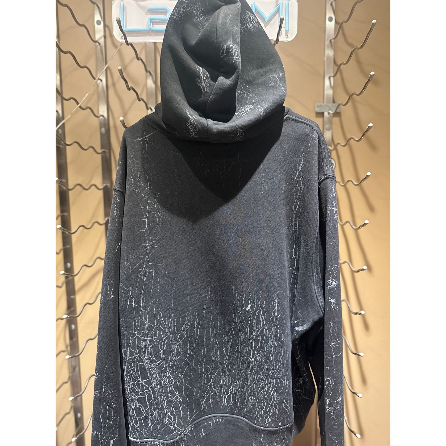 XXL - Amiri Cracked Dye Core Logo Hoodie