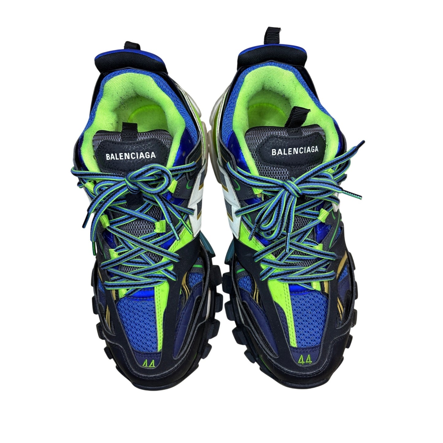 Size 11 - Balenciaga Track Blue Green Black Sneakers 542023