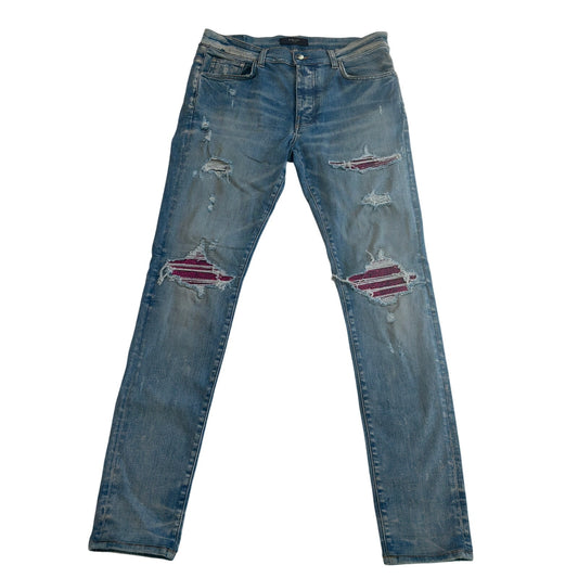 Amiri MX1 Pink Patch Size 33