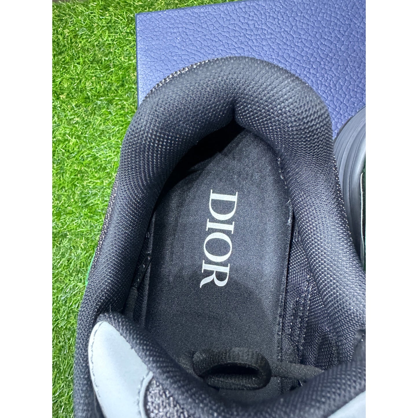 Size 10 - Dior B30 Mesh Deep Grey Green Black Trainer