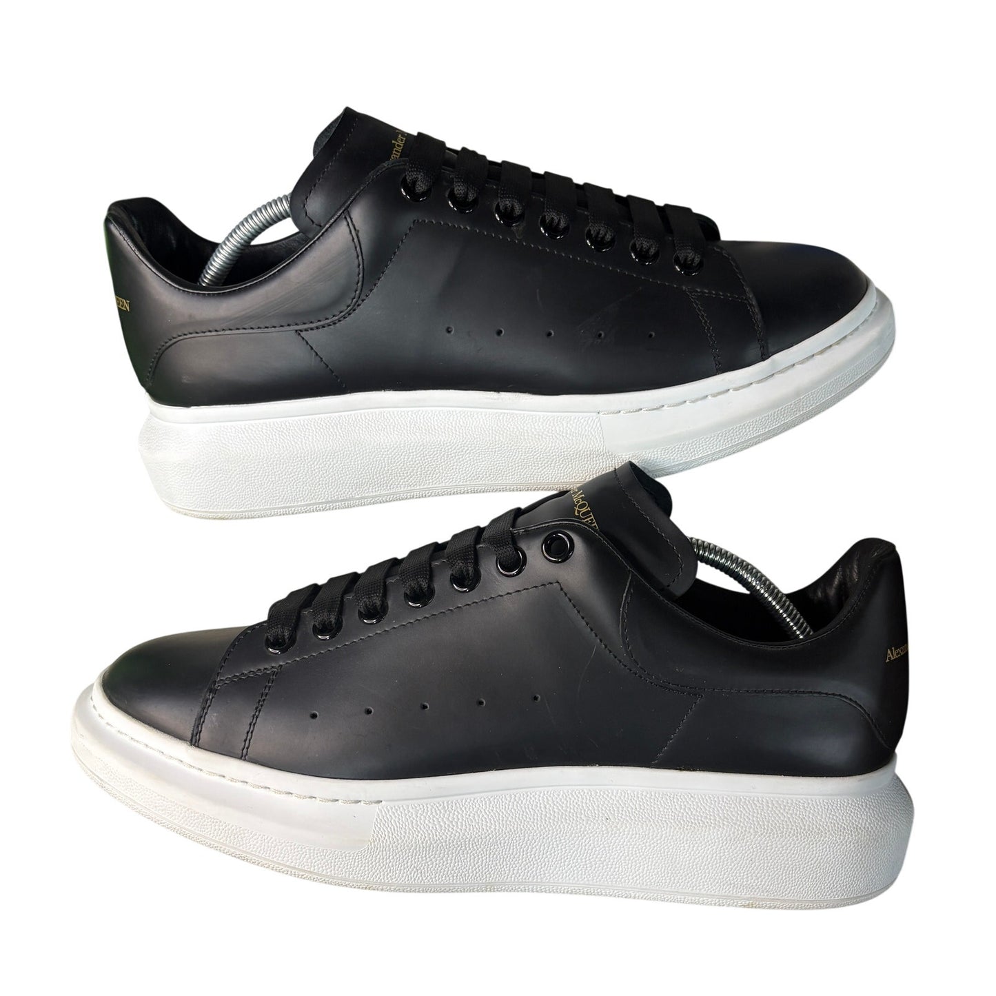 Alexander McQueen Oversized Sneaker 'Black White' 45/12M