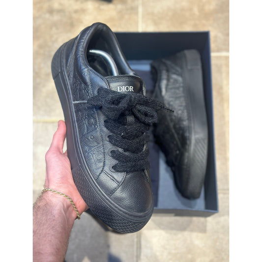 Size 13- Dior B33 Low Top Sneakers Triple Black