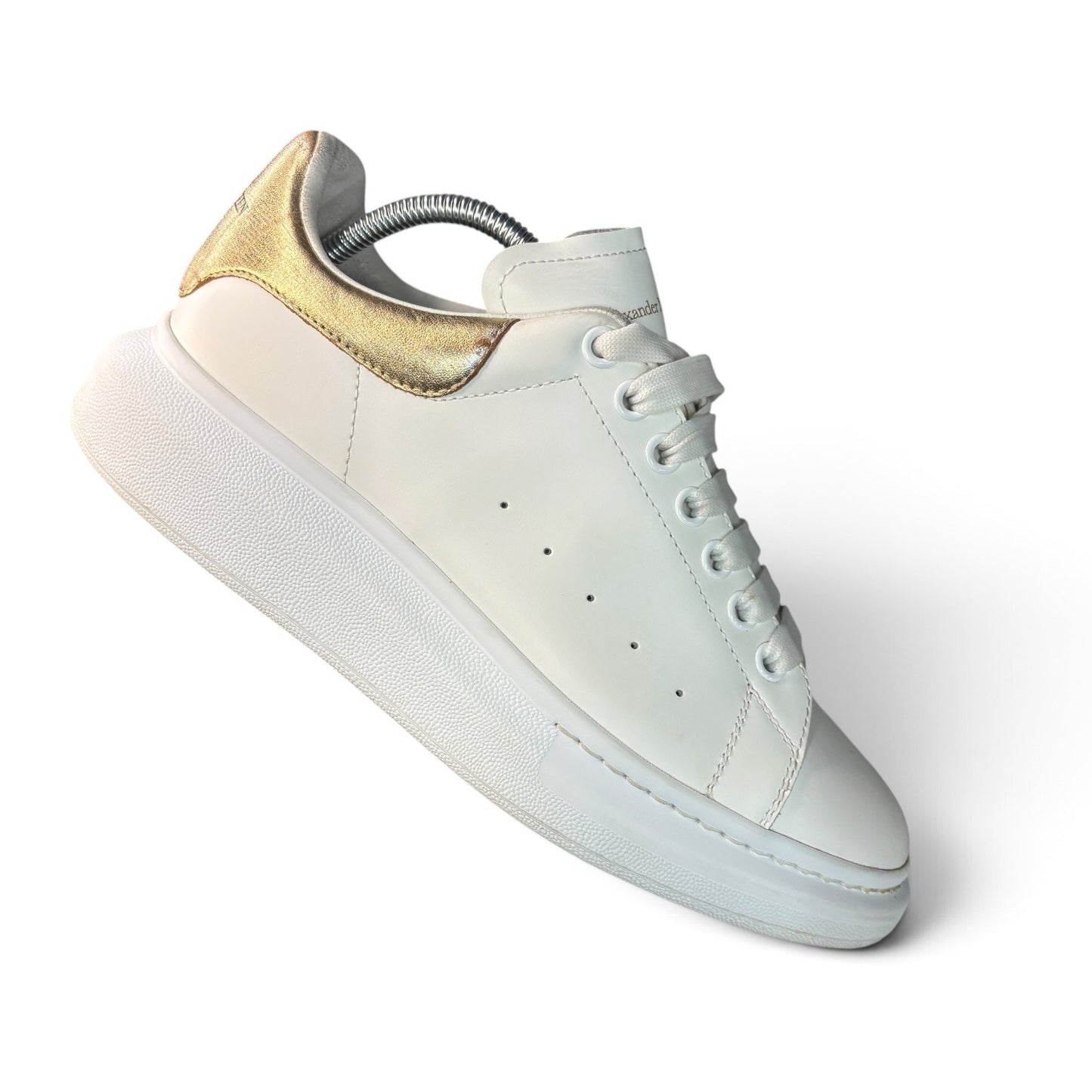 Alexander McQueen Oversized Sneaker 'White Gold' 42/9M