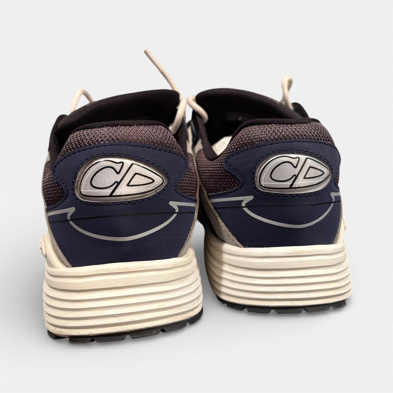 Dior B30 Black, Blue and Dior Gray Technical Fabric Sneakers