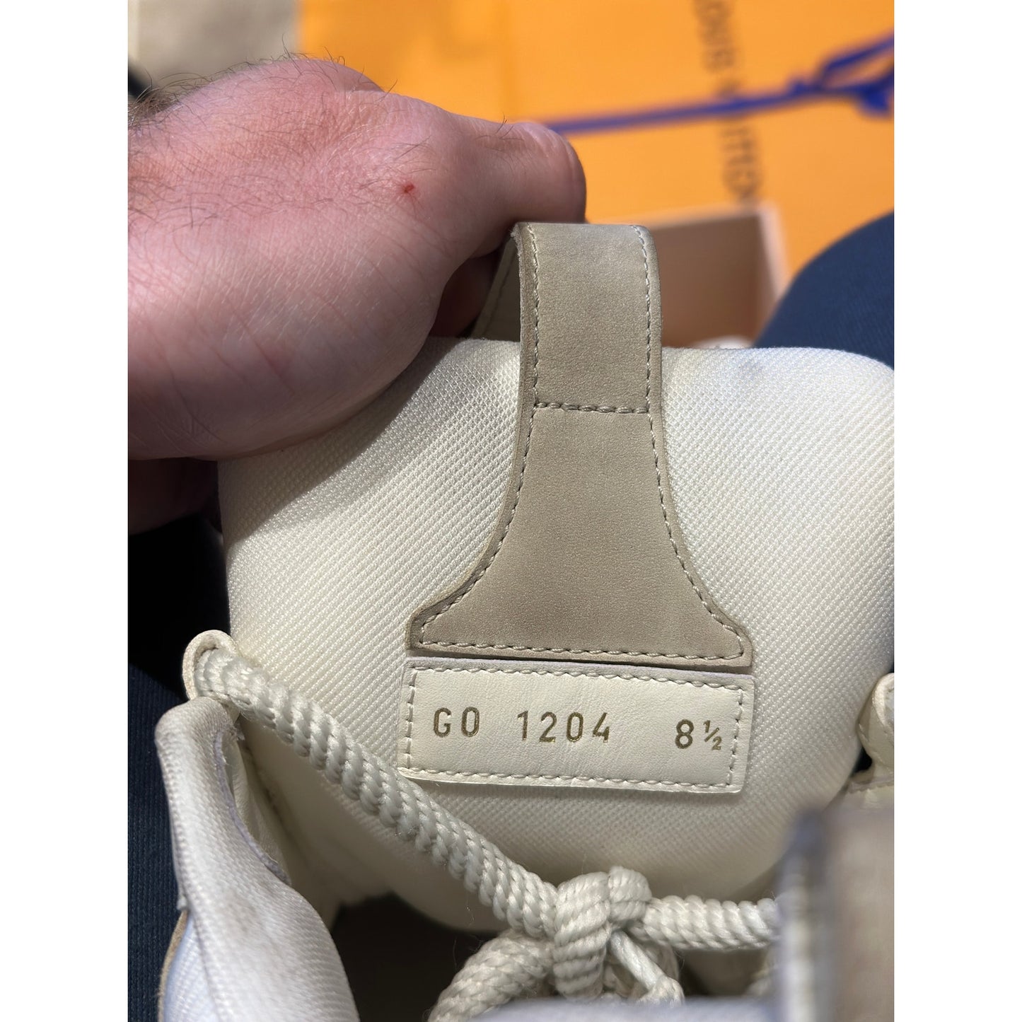 Louis Vuitton LV Skate "Beige/White" Trainer Size 8.5UK