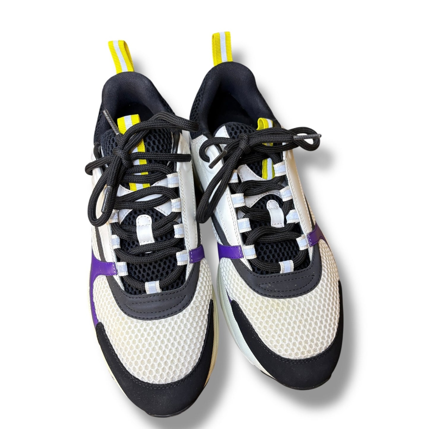 Dior B22 "Laker" Purple / Yellow / Black Sneakers |Size 10US