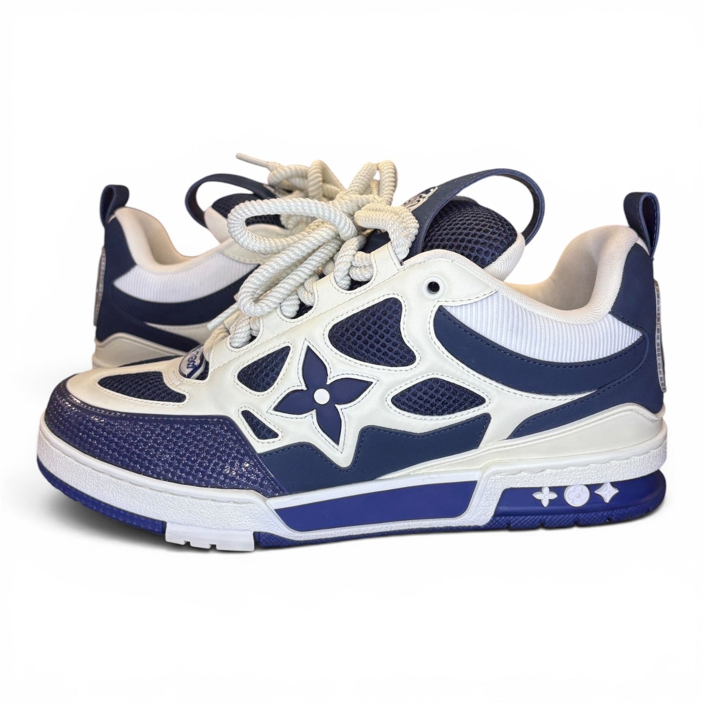 Louis Vuitton LV Skate Blue / White Sneakers | Size 9LV