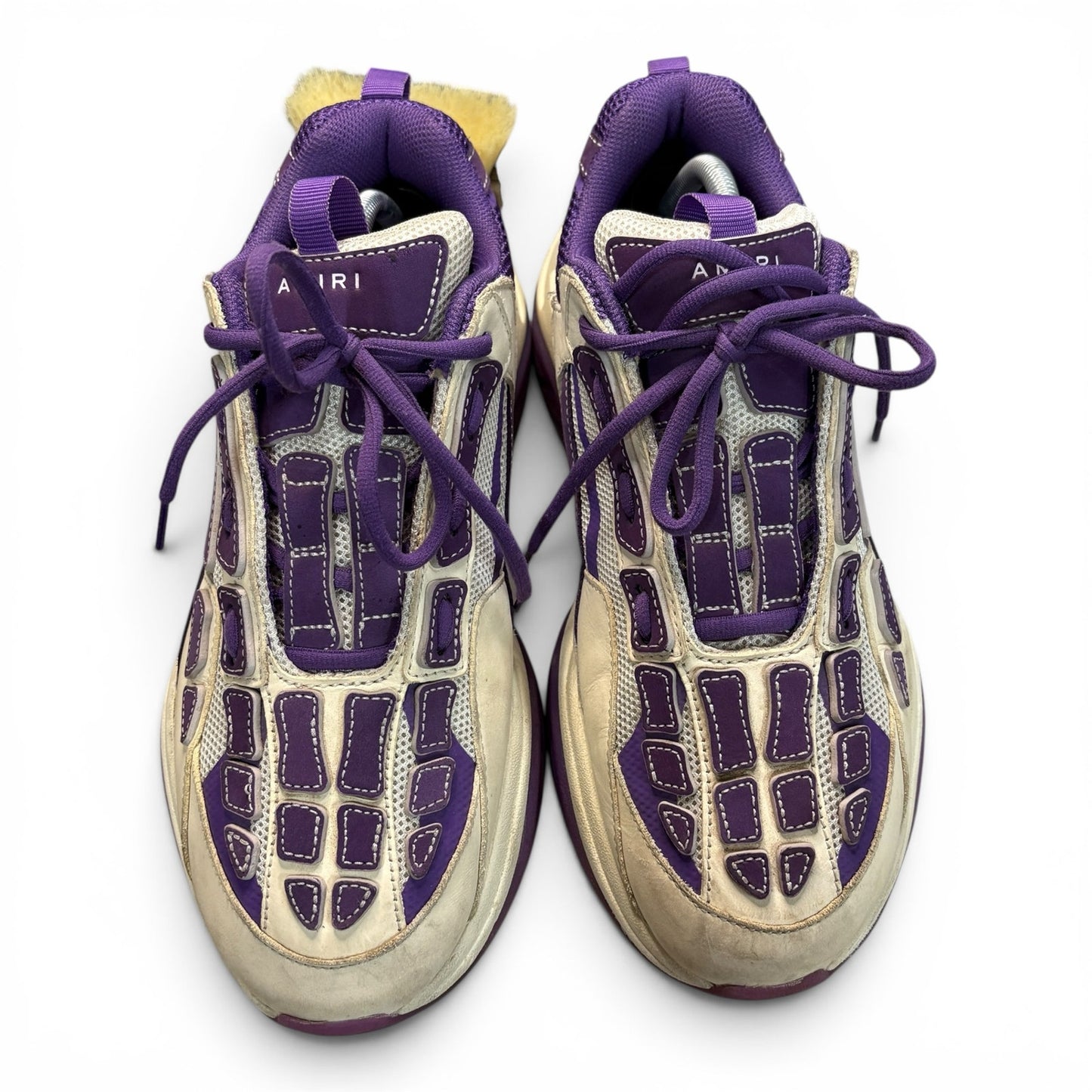 Amiri Bone Runners White and Purple | size 44(11)