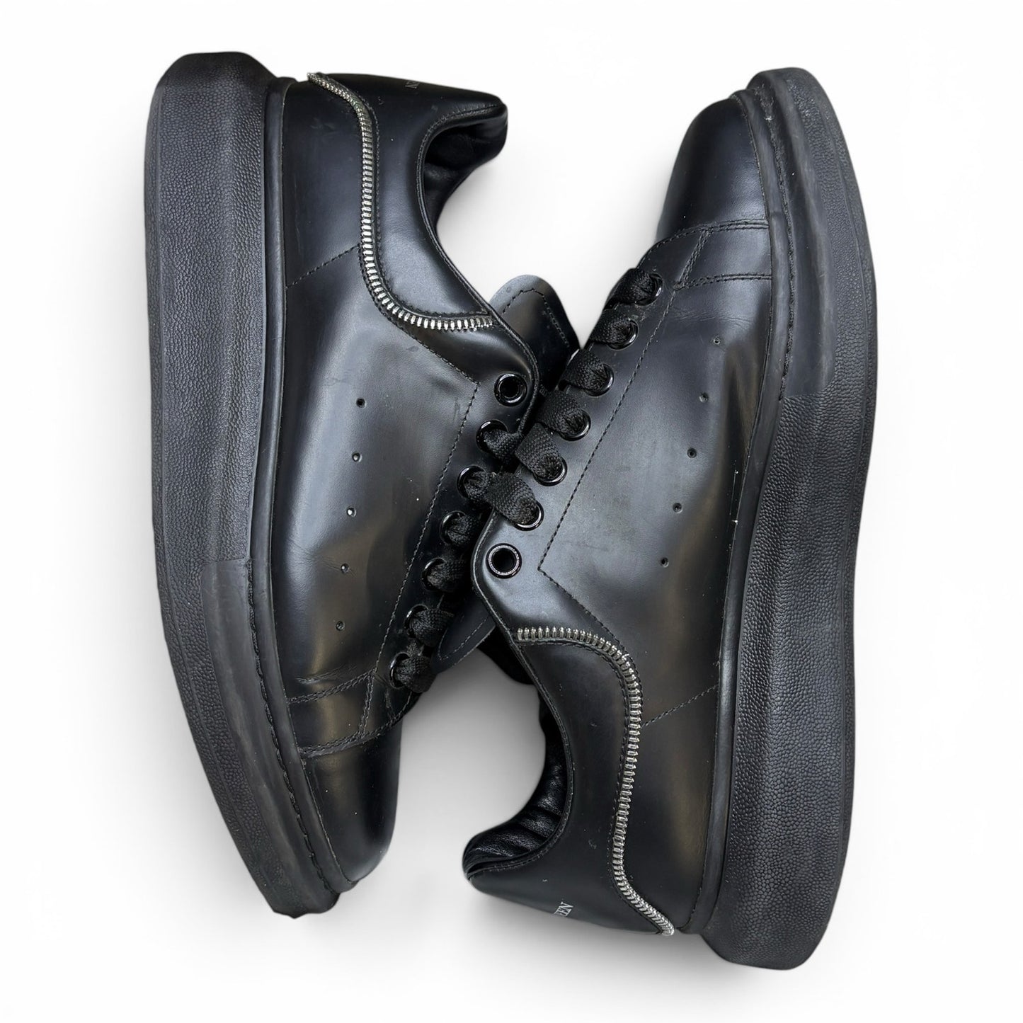 Alexander McQueen Oversized Black Sneakers | Size 43(10M)