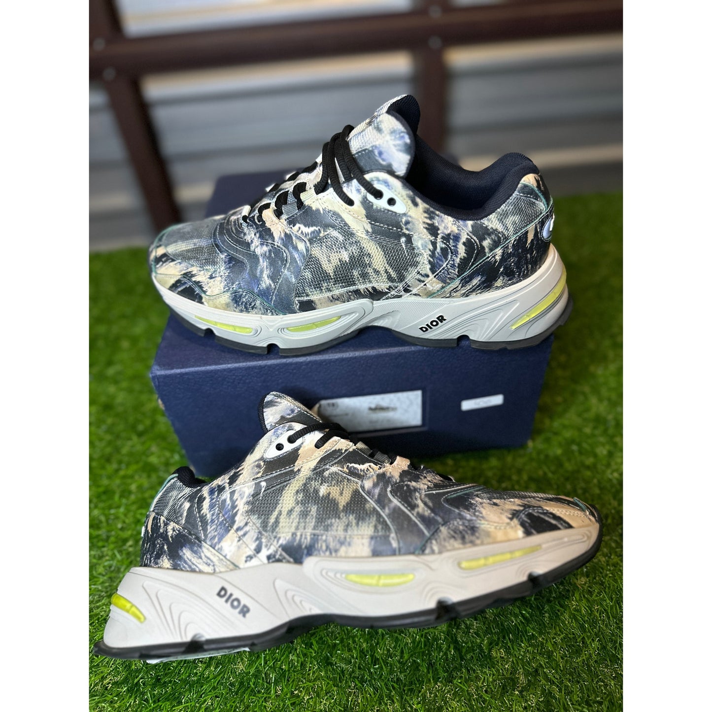 Size 10 - Dior CD1 Marble Sneakers