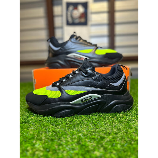 Dior B22 Black\Neon Sneakers