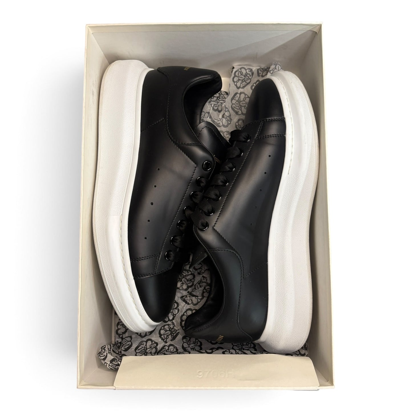 Alexander McQueen Oversized Sneaker 'Black White' | 43EU/10M