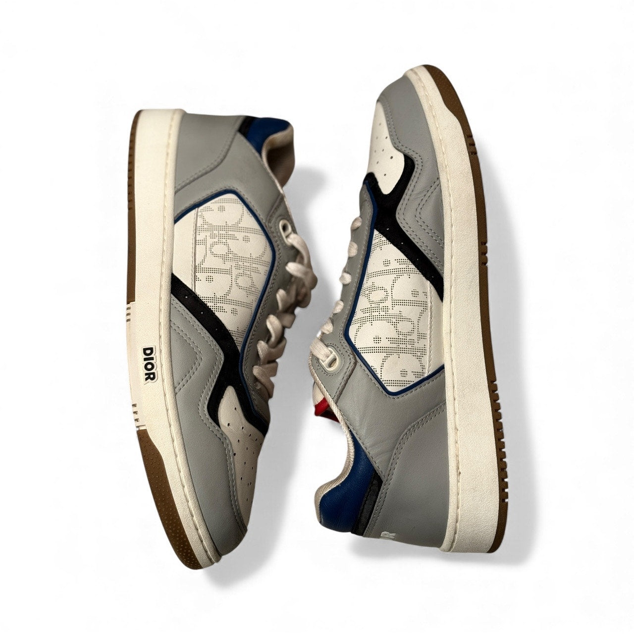 Size 9 - Dior B27 “Blue Grey White” Sneakers