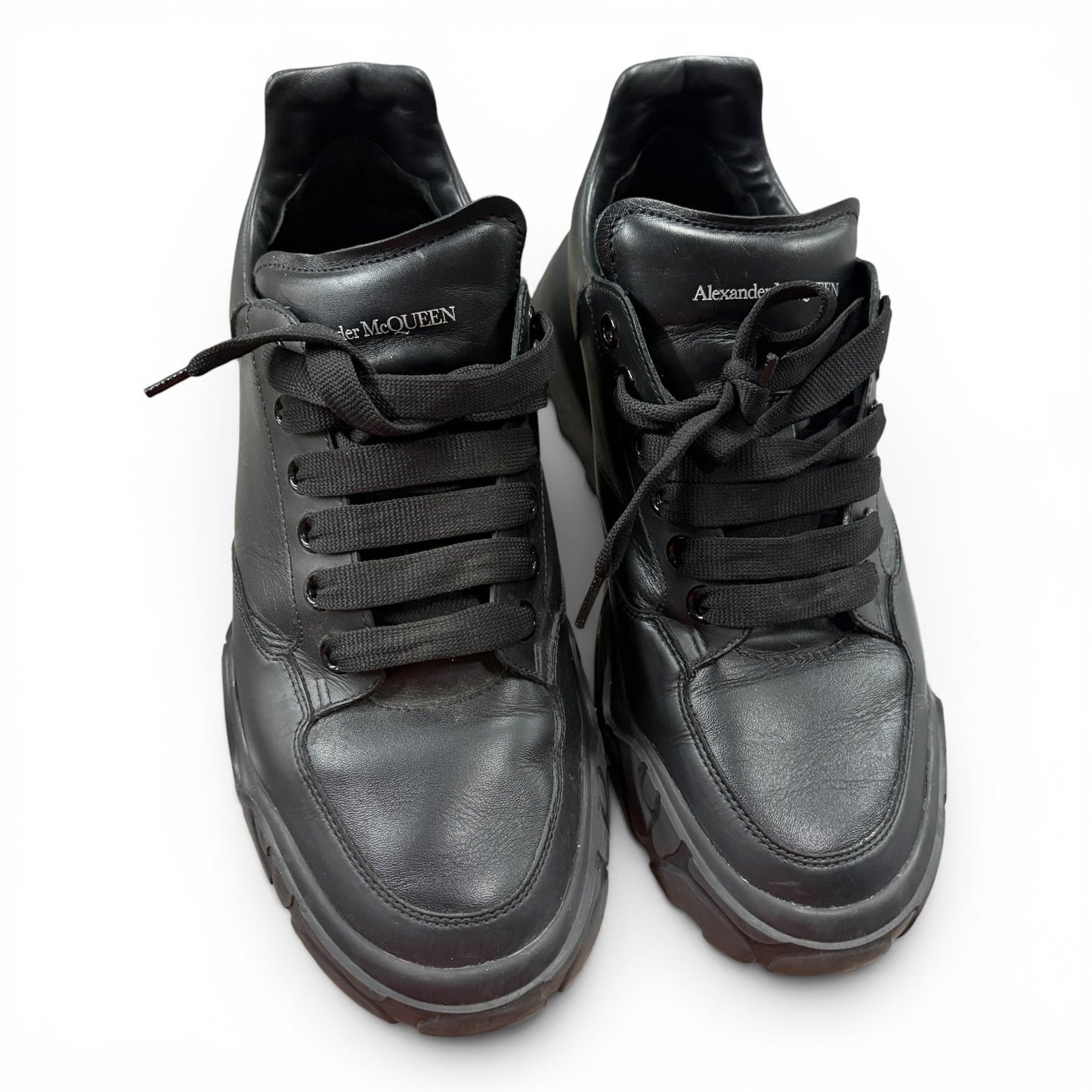 Alexander McQueen Court Sneaker Black 10.5M