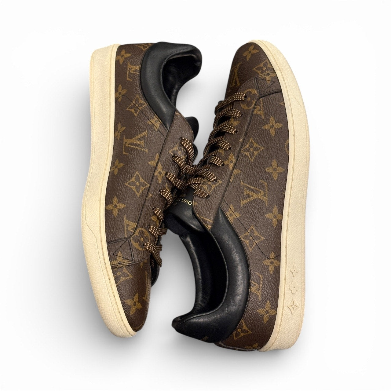 Size 9.5 - Louis Vuitton Luxembourg Monogram canvas Sneakers