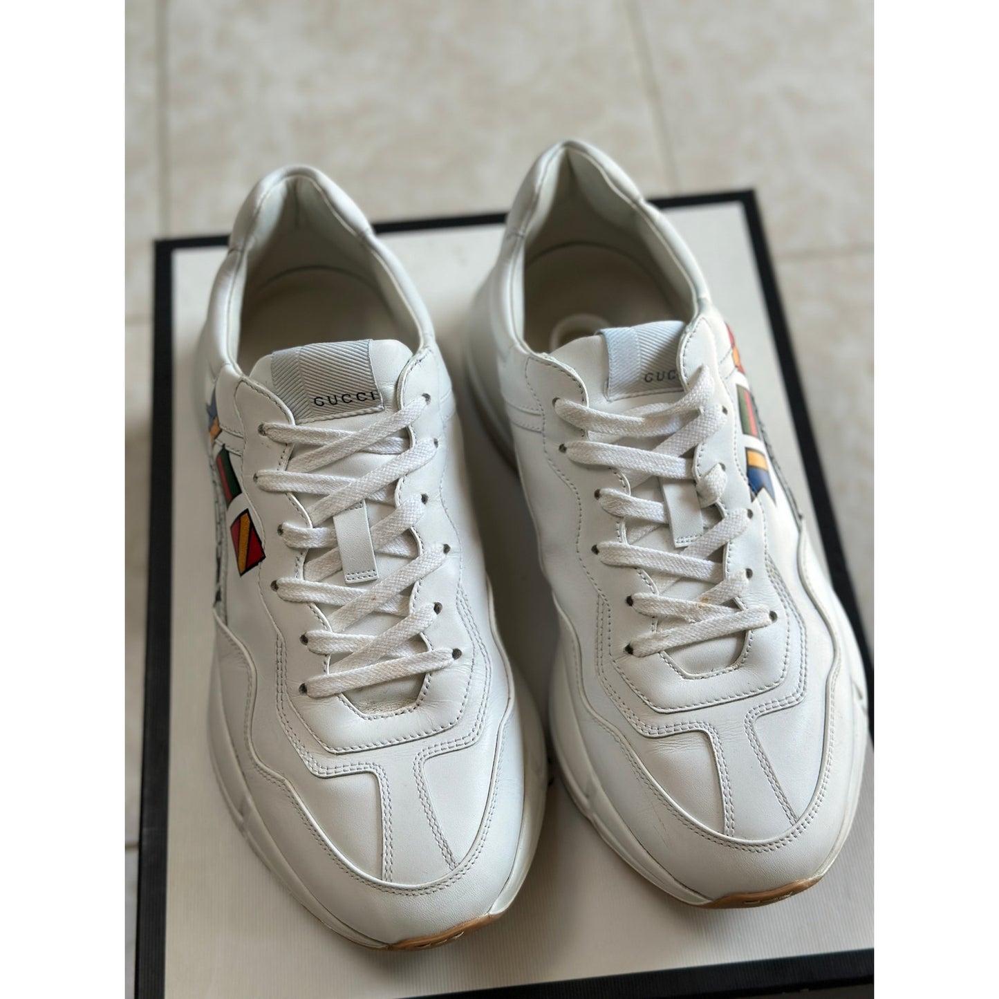 Gucci Rython Sneakers "Gucci Worldwide" | Size 8G / 9US