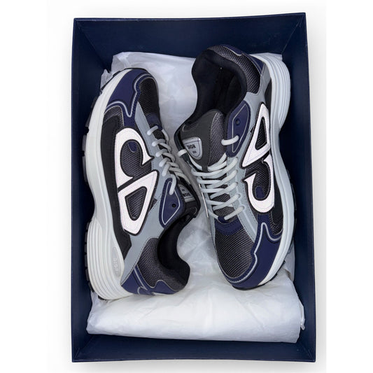 Dior B30 Navy Blue Grey Black Sneakers | Size 42 (9US)