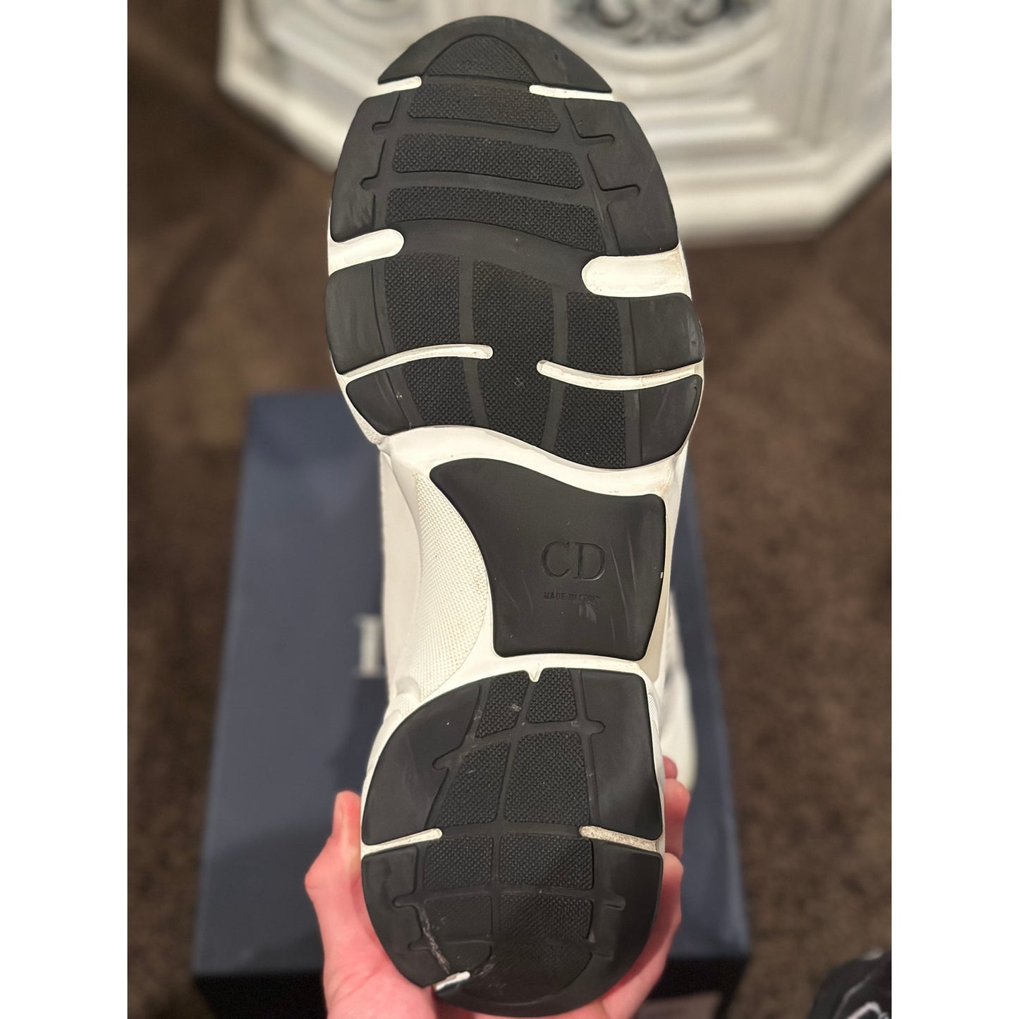 Size 14 - Dior B22 White Sneakers