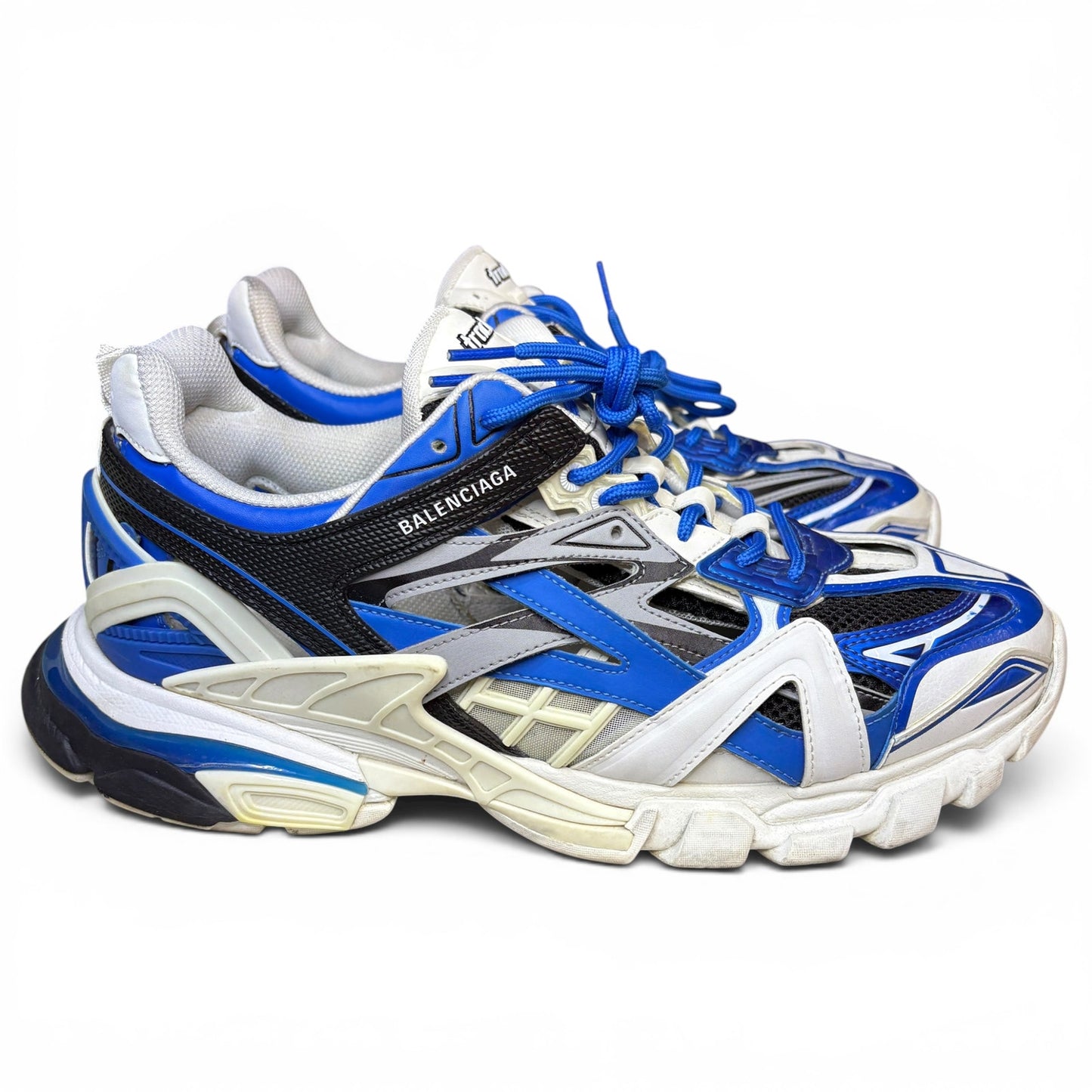 Size 12 - Balenciaga Track 2.0 Blue White Sneakers