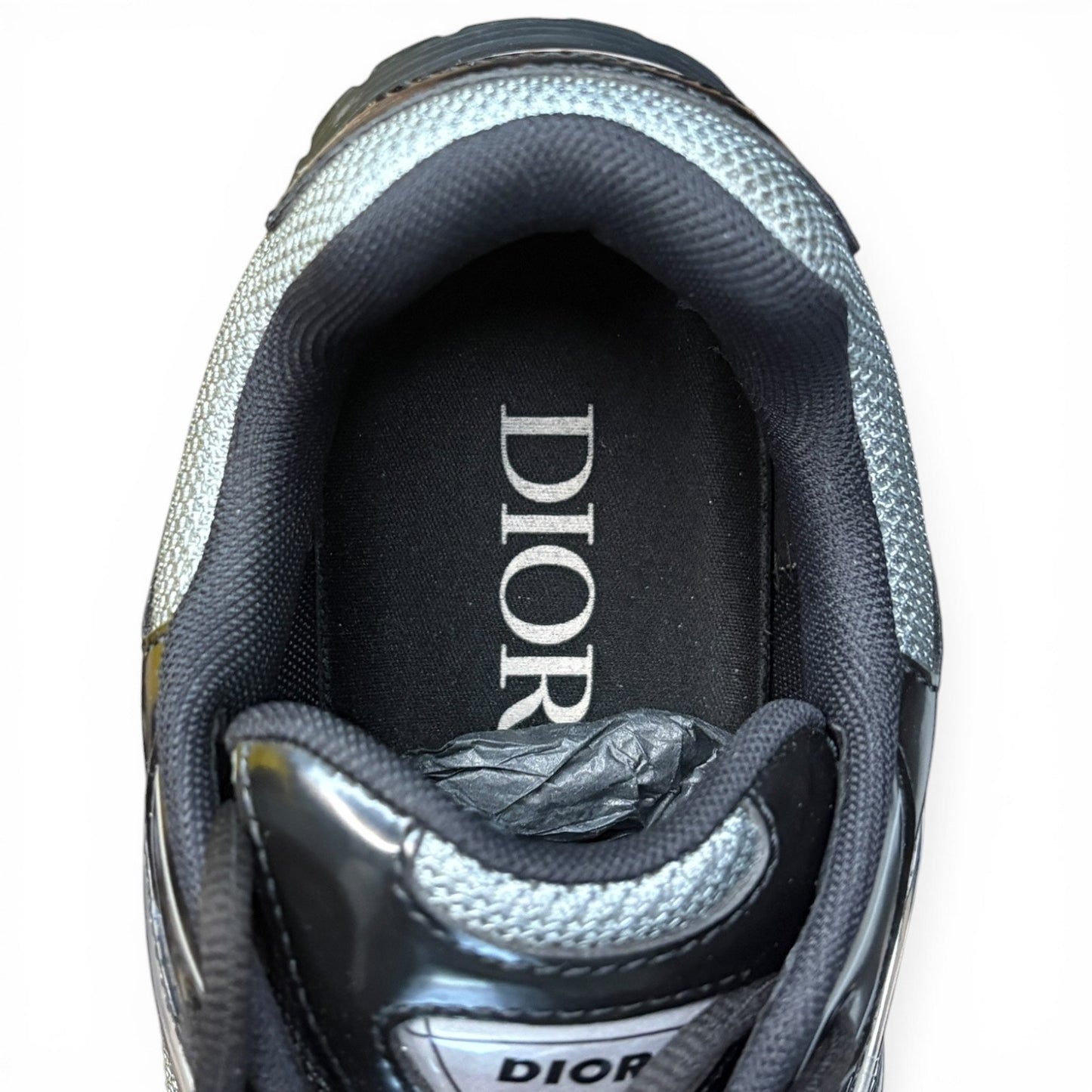Dior B30 Black 'Oxford Light Grey' Sneakers | Size 43 (10US)