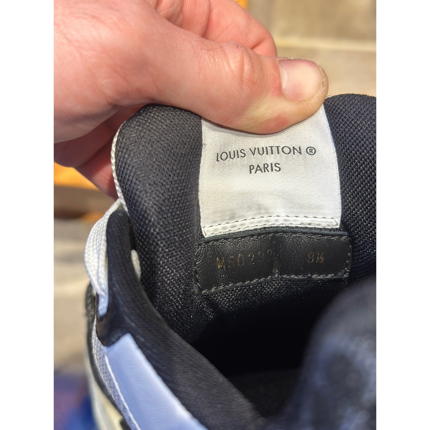 Louis Vuitton LV Trainer Strap Black White | 8.5UK